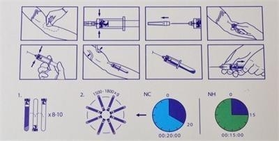 6/8x15ml Dispositivo di centrifugazione portatile PRP 0-4000rpm Per ospedali di chirurgia estetica