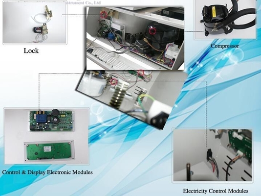 5 pollici LCD colorato Centrifugatrice frigorifera basata su microprocessore
