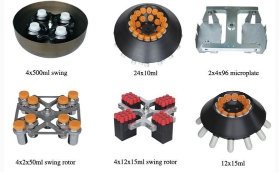 Centrifughe mediche ad alta velocità a 6000 r/min con controllo microprocessore