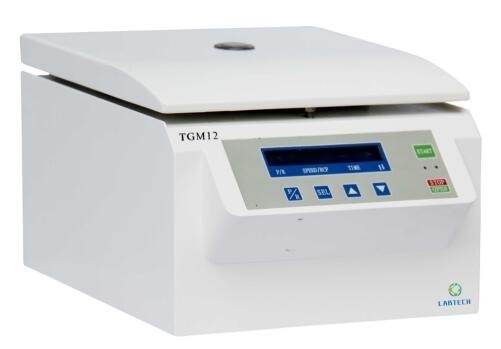 Centrifugatrice ad alta velocità 12000 r/min regolabile per tubi capillari microematocriti Ideale per uso in laboratorio e centro medico