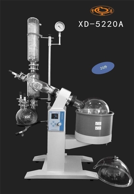 Evaporatore rotativo da 20 litri 20l Rotovap 3.6L/Min Sollevamento automatico a cantilever 0-190mm