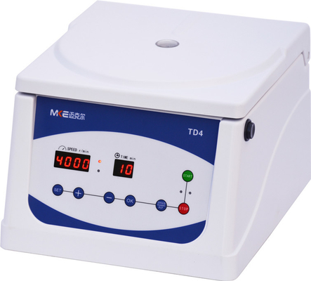 5 ml/10 ml/15 ml di capacità Centrifugatrice portatile a bassa velocità 4000 giri al minuto Macchina ultra silenziosa con velocità da 0 a 4000 giri al minuto