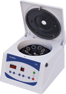 5 ml/10 ml/15 ml di capacità Centrifugatrice portatile a bassa velocità 4000 giri al minuto Macchina ultra silenziosa con velocità da 0 a 4000 giri al minuto